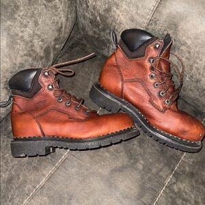 Red Wing Shoes Men's Chestnut Leather Boots
